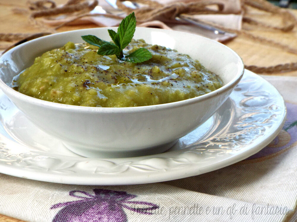 Zuppa di piselli secchi
