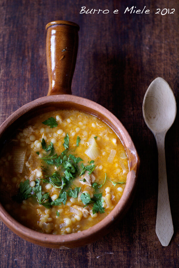 Zuppa di pollo e finocchi e il mago inverno