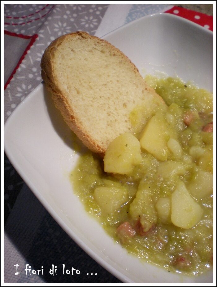 Zuppa di porri e di patate