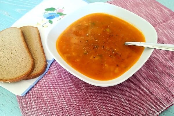 Zuppa di verdure e fagioli bimby