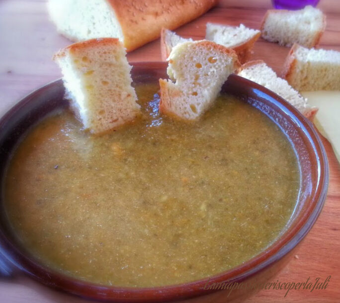 Zuppa di verdure fresche