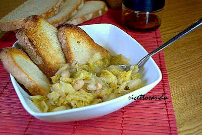 Zuppa di verze e fagioli