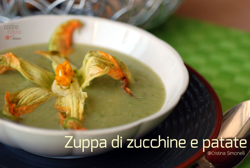 Zuppa di zucchine e patate, ricetta leggera e vegan