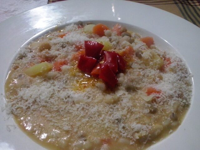 Zuppa d’orzo alla paesana