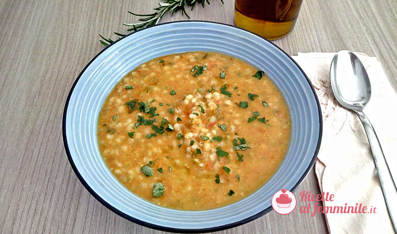 Zuppa d’orzo bimby