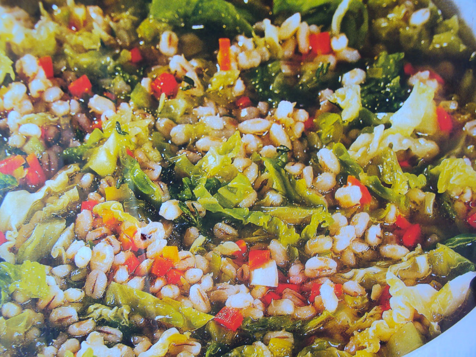 Zuppa d’orzo e verdure
