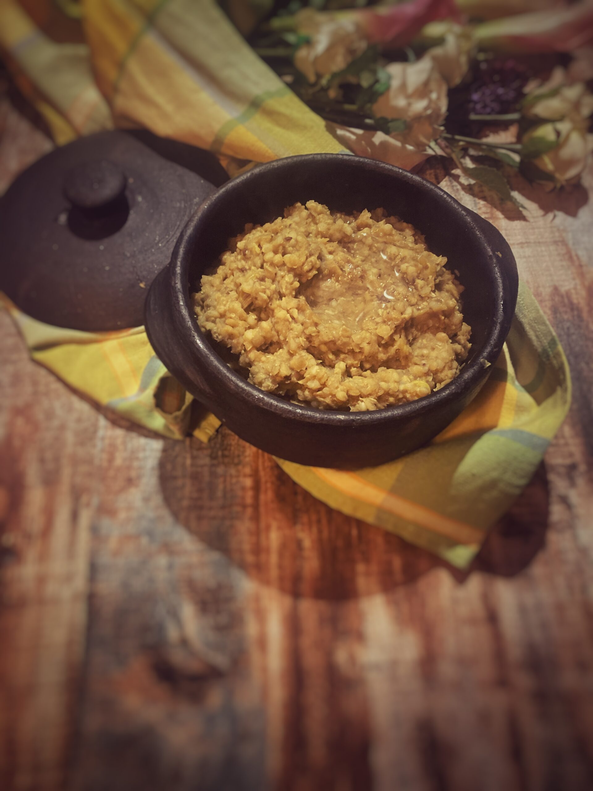 Zuppa proteica lenticchie e grano saraceno