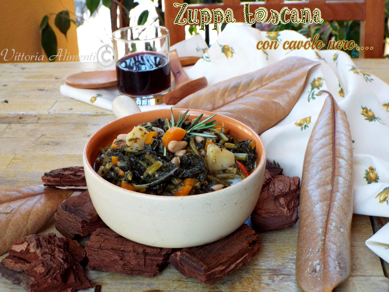 Zuppa toscana con cavolo nero