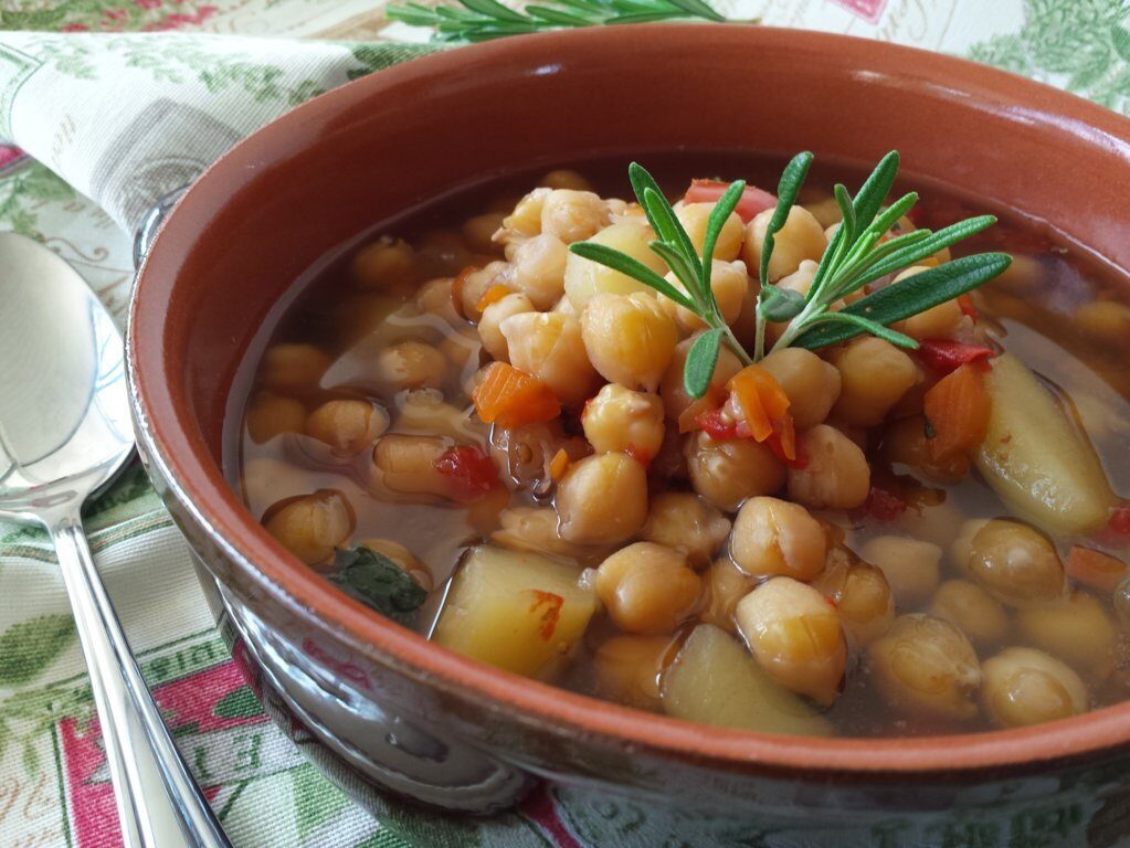 Zuppa vellutata di ceci
