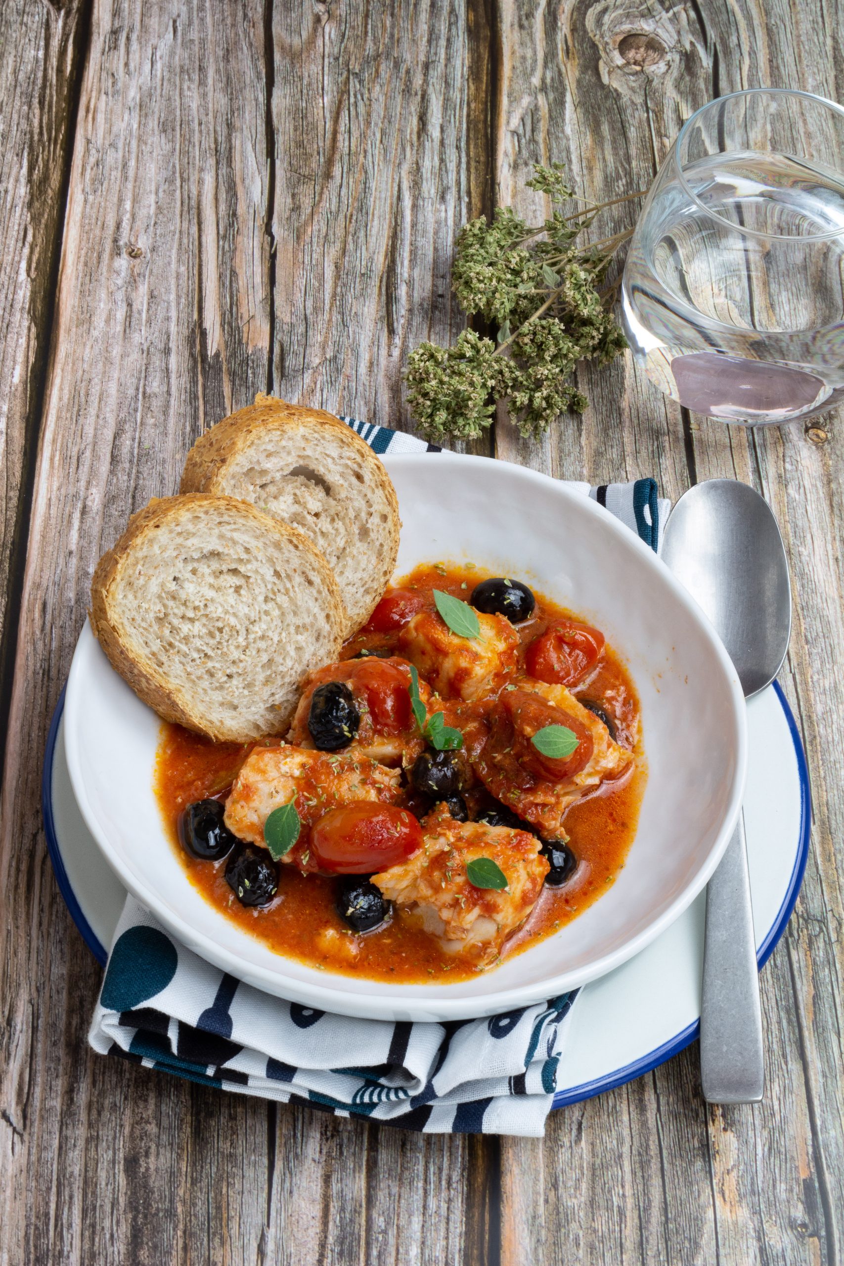 Zuppa veloce di merluzzo