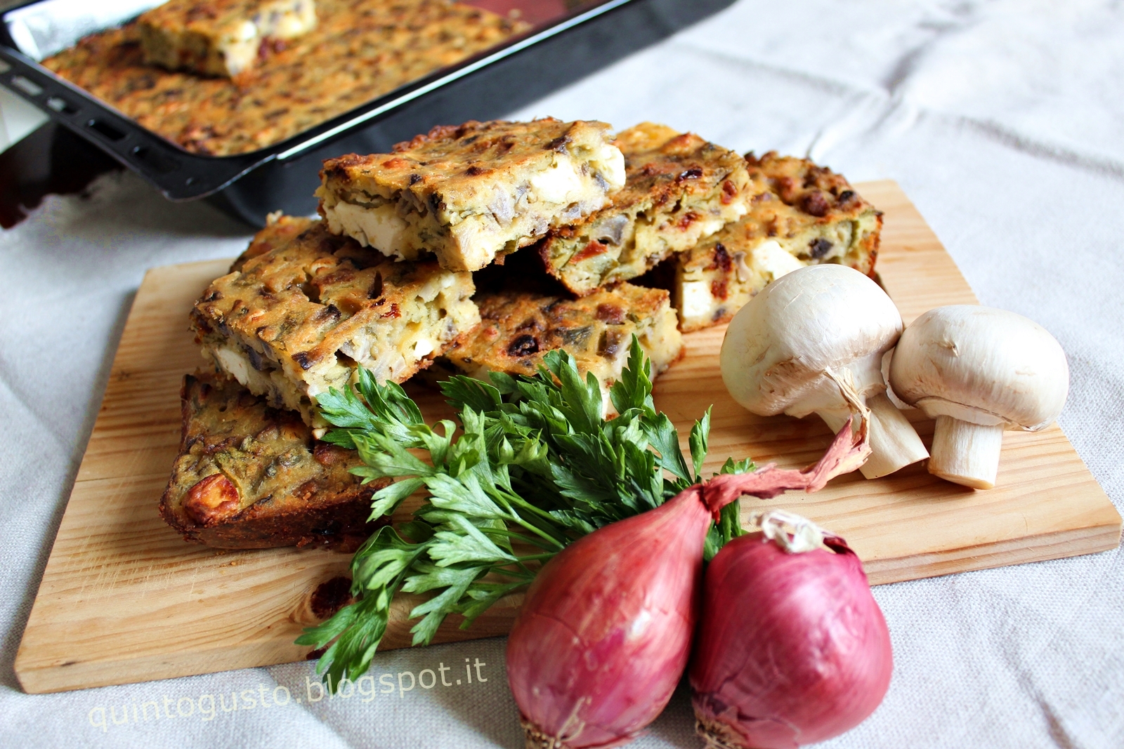 Zymaropita ai funghi