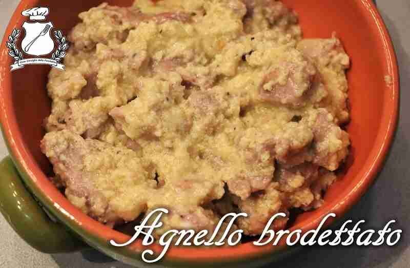 Agnello brodettato (agnello cacio e uova)