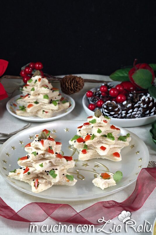 Alberelli di pancarré – antipasto di natale