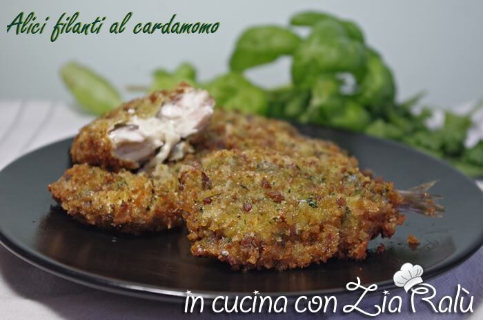 Alici fritte al cardamomo con ripieno filante