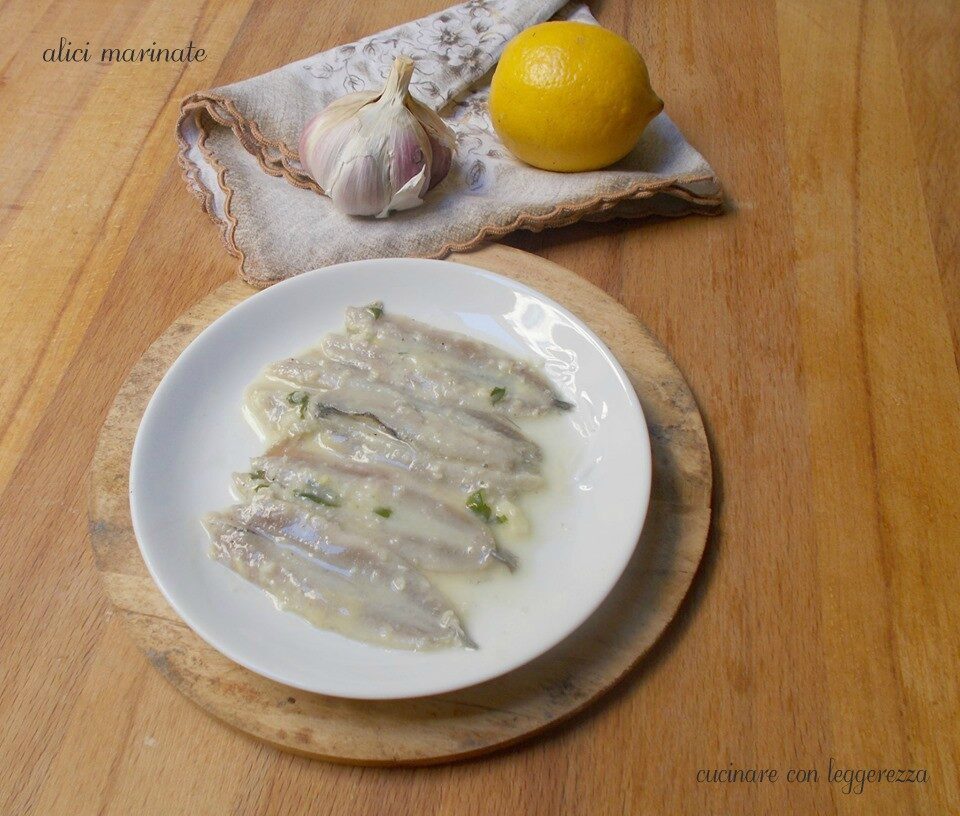 Alici marinate
