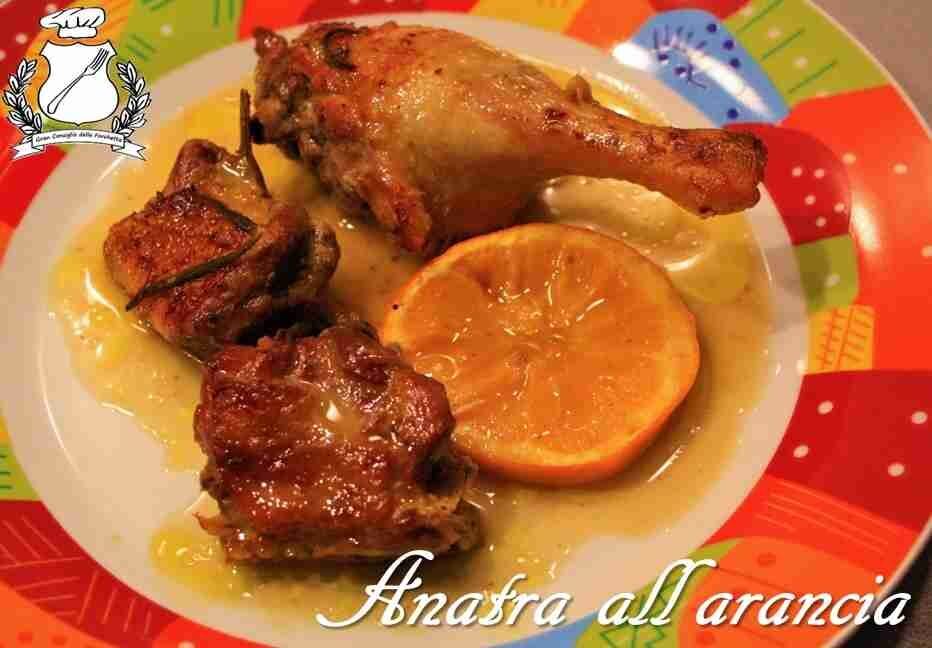 Anatra all’arancia