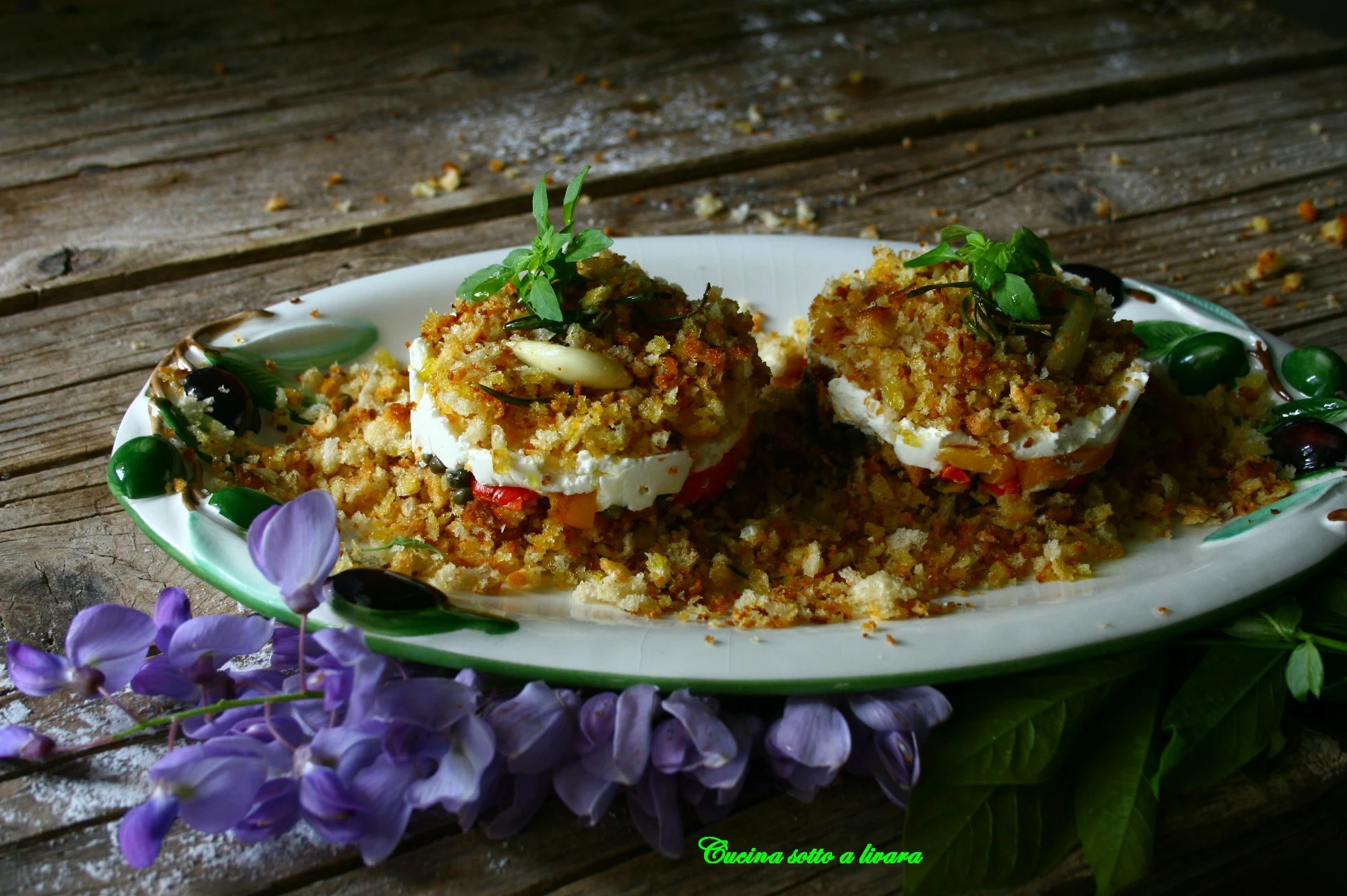 Antipasto con robiola