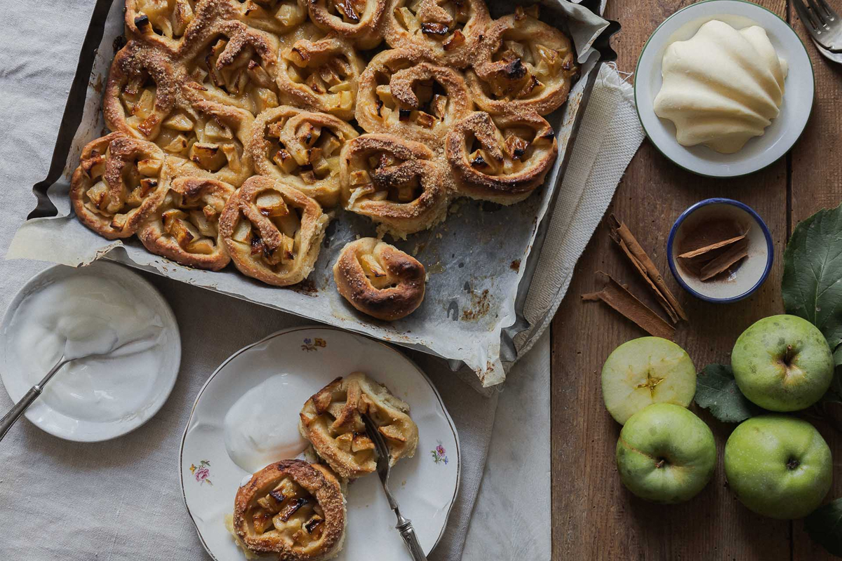 Apple dappy, le girelle di mele in stile inglese