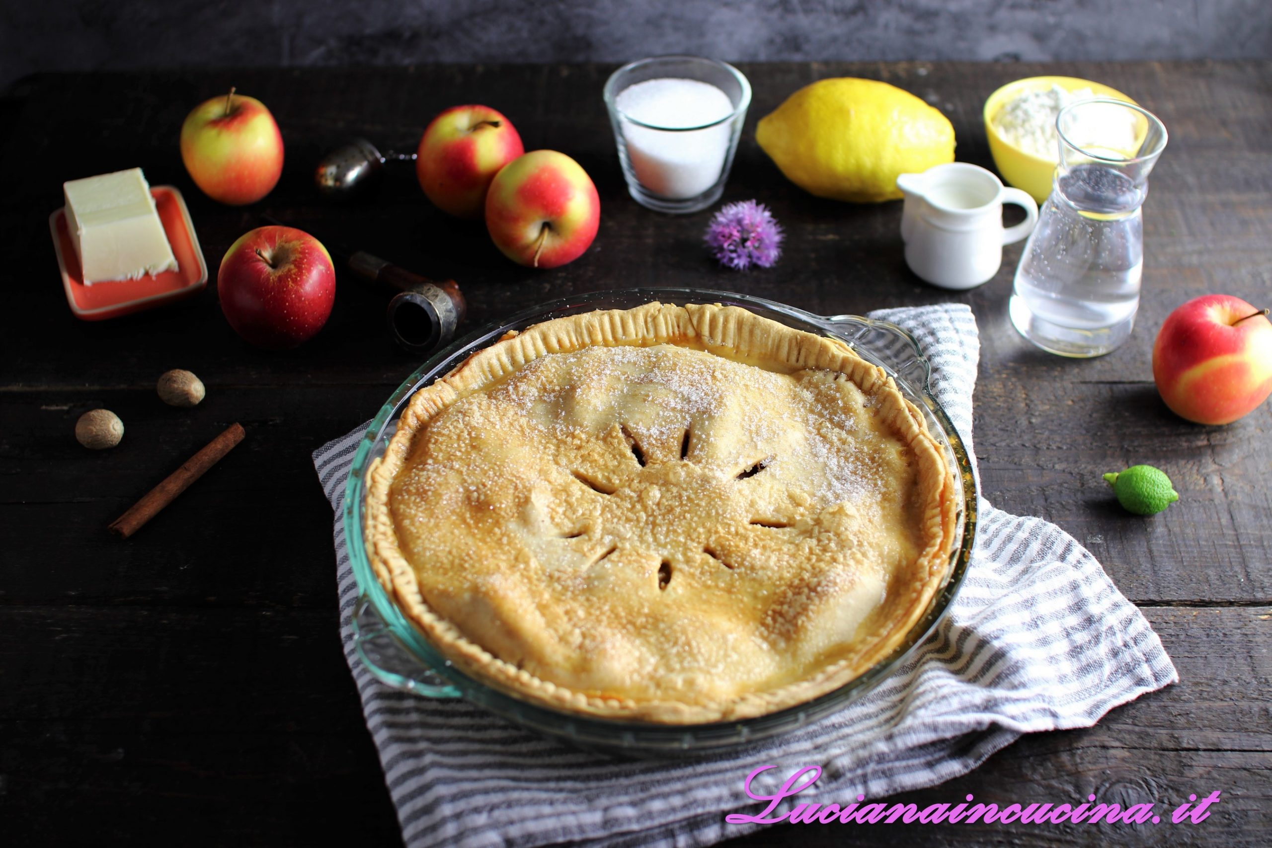Apple pie fatta in casa