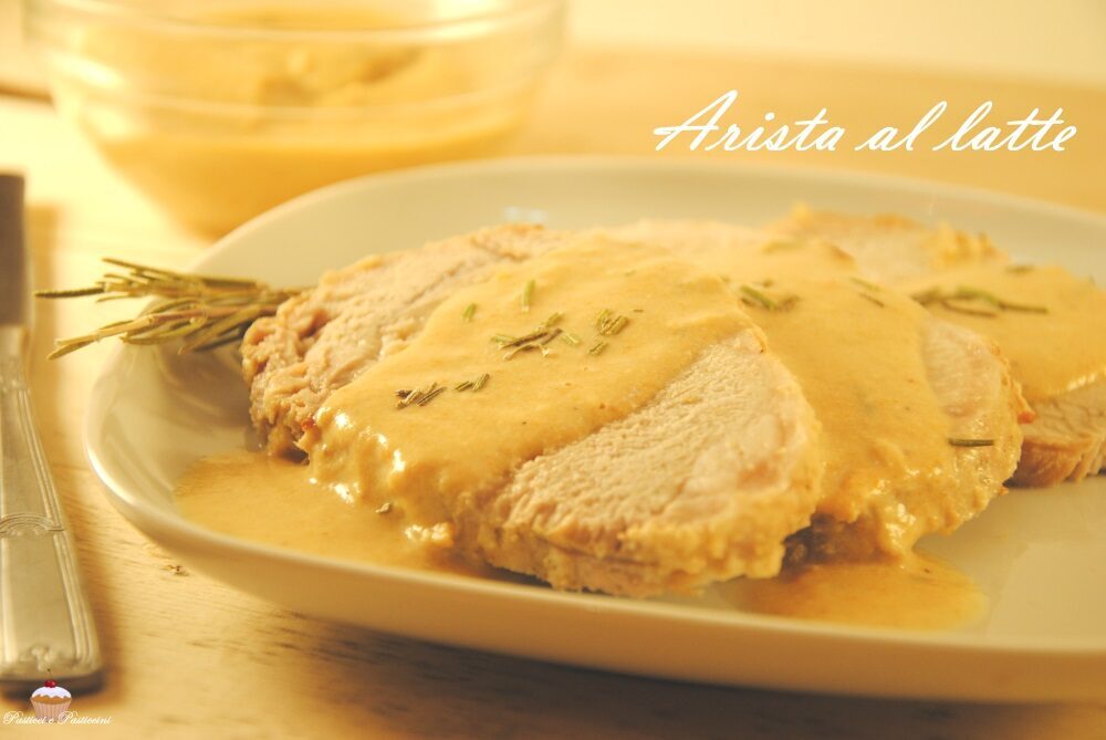 Arista al latte con salsa cremosa