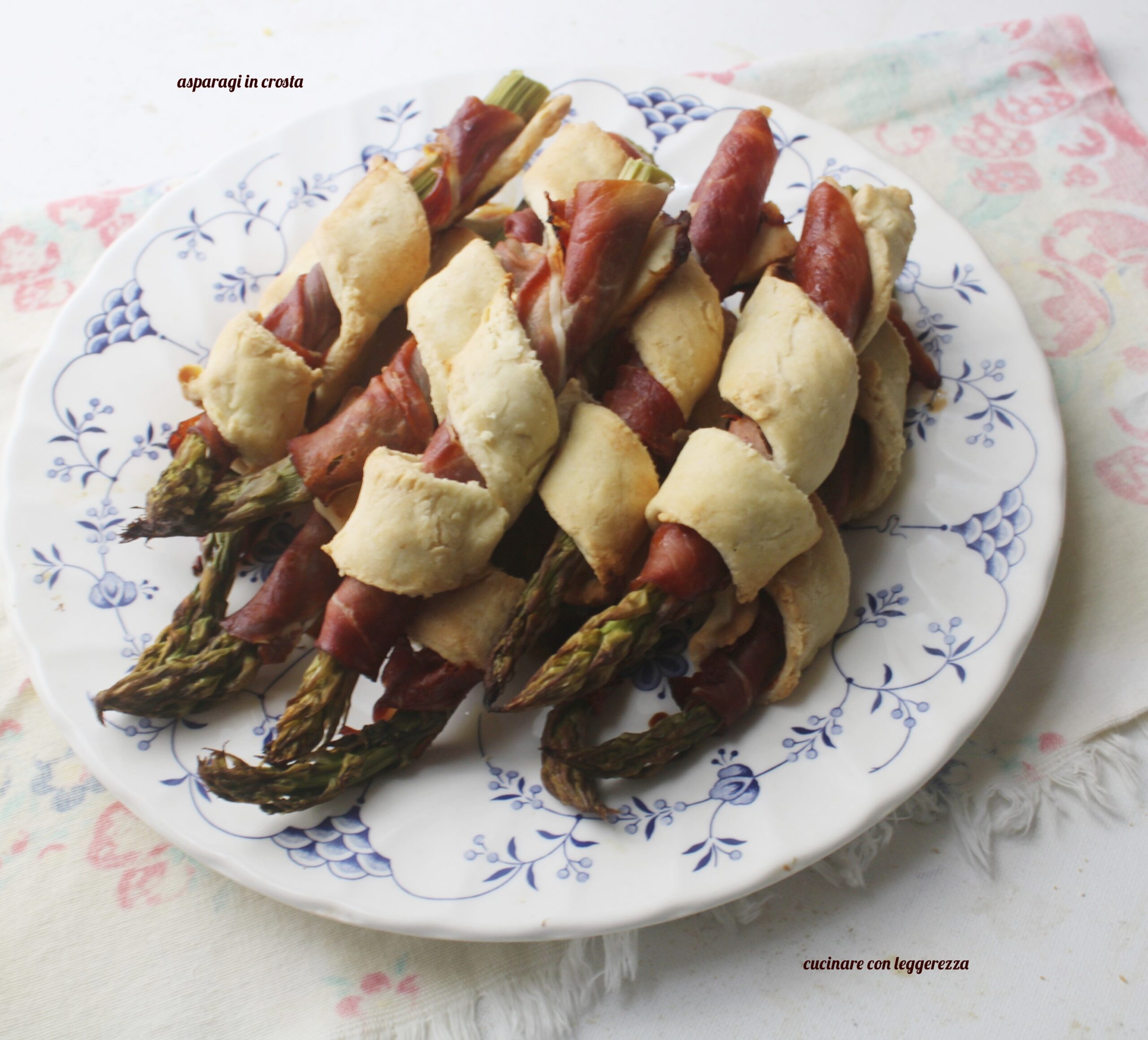 Asparagi in crosta