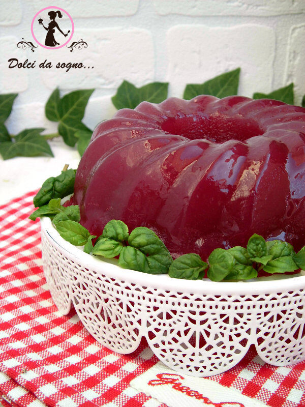 Aspic di melagrana