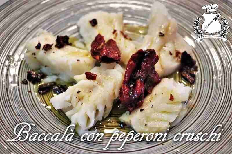 Baccal con peperoni cruschi