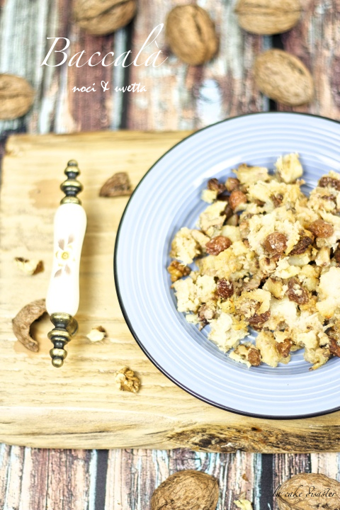 Baccalà con noci e uvetta – ricetta molisana