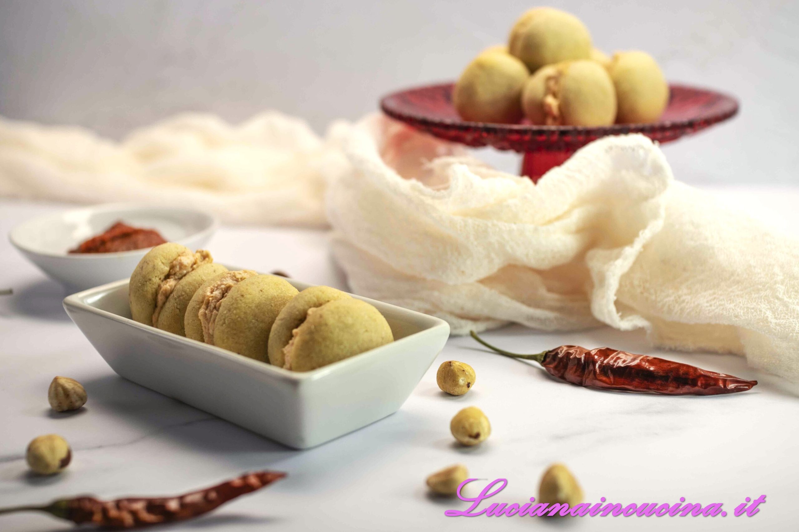 Baci di dama salati