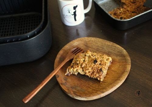Baked porridge in friggitrice ad aria: la mia nuova colazione preferita!