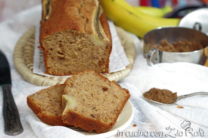 Banana bread senza burro e lattosio
