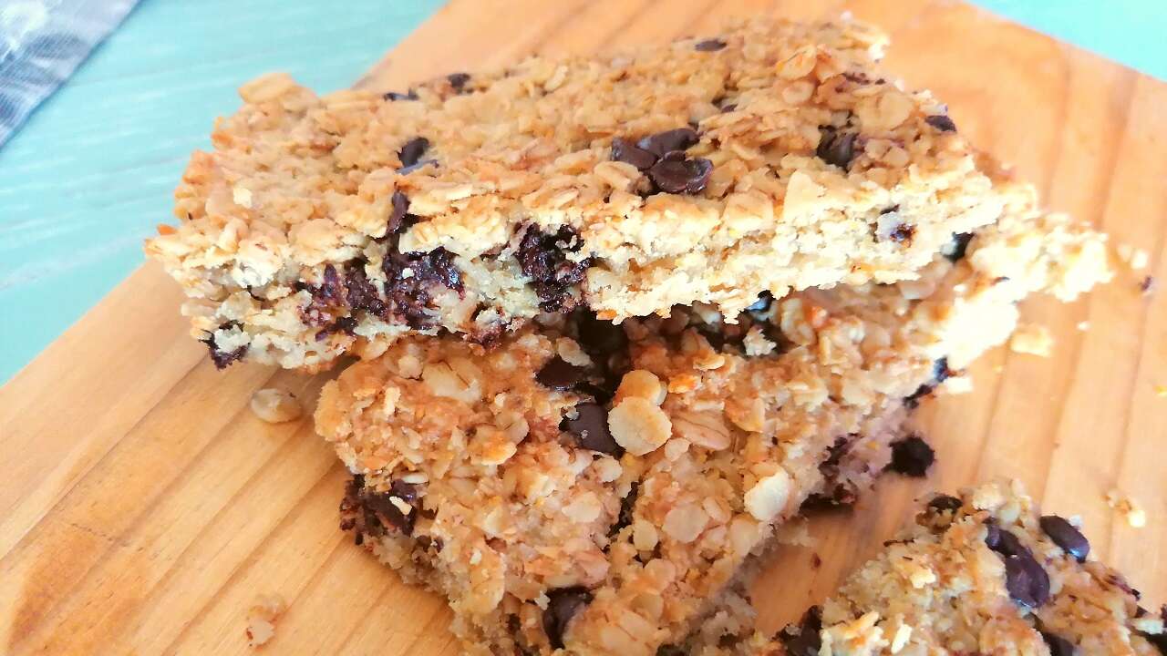 Barrette di avena, vegane e senza glutine