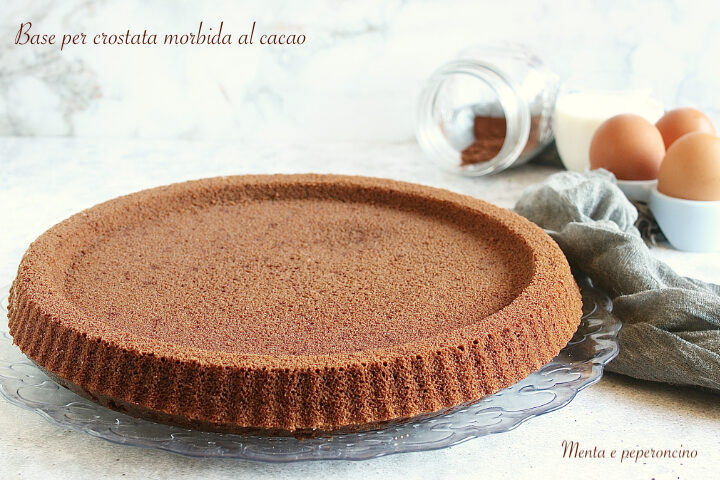 Base per crostata morbida al cacao