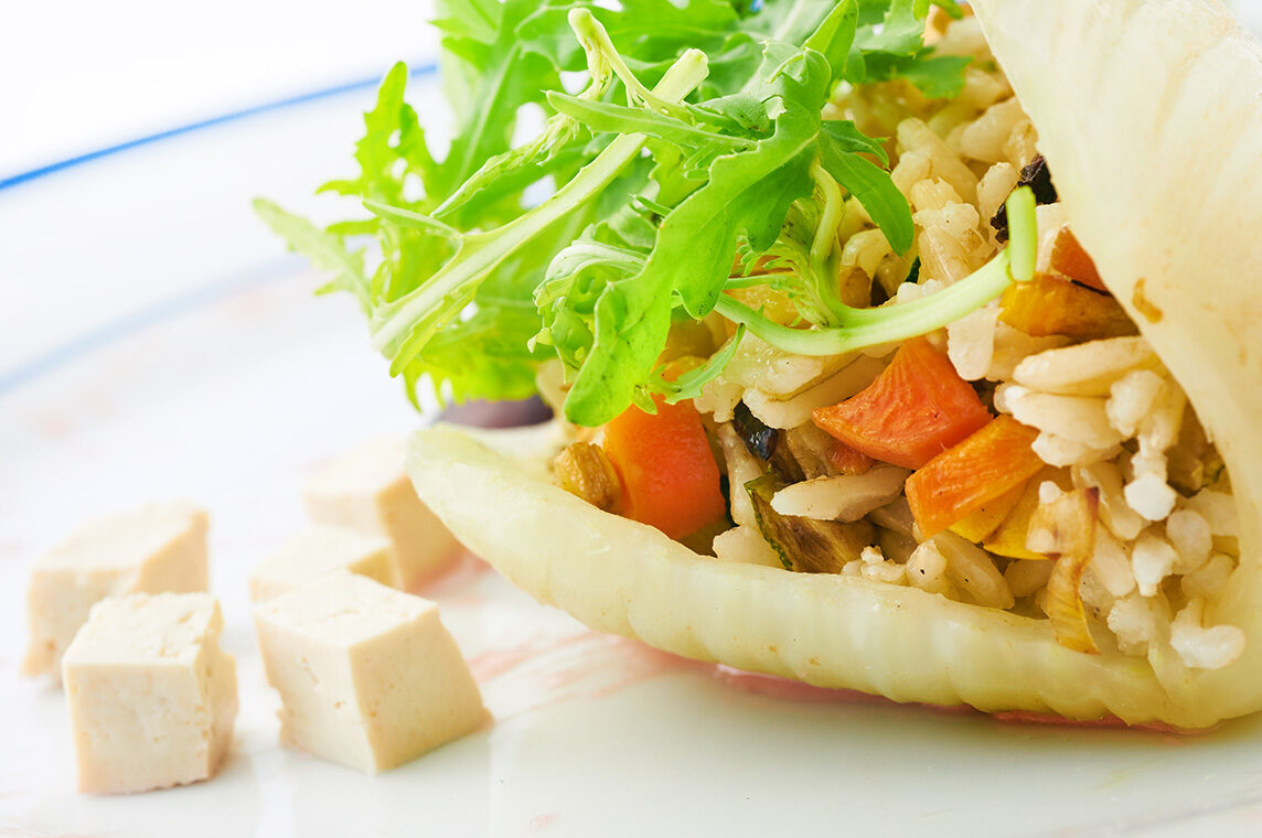Basmati integrale con finocchi e altre verdure