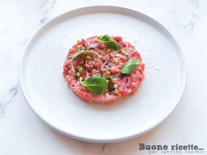 Battuta di fassona al coltello