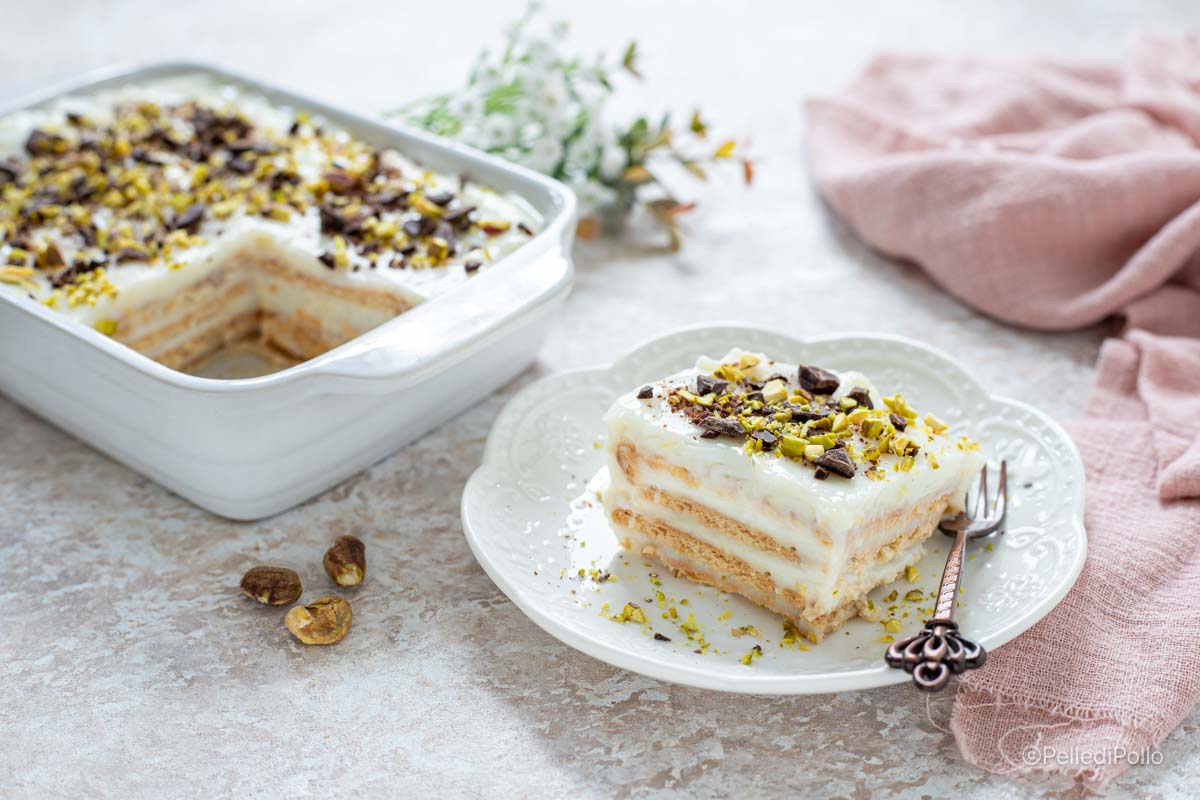 Biancomangiare con biscotti
