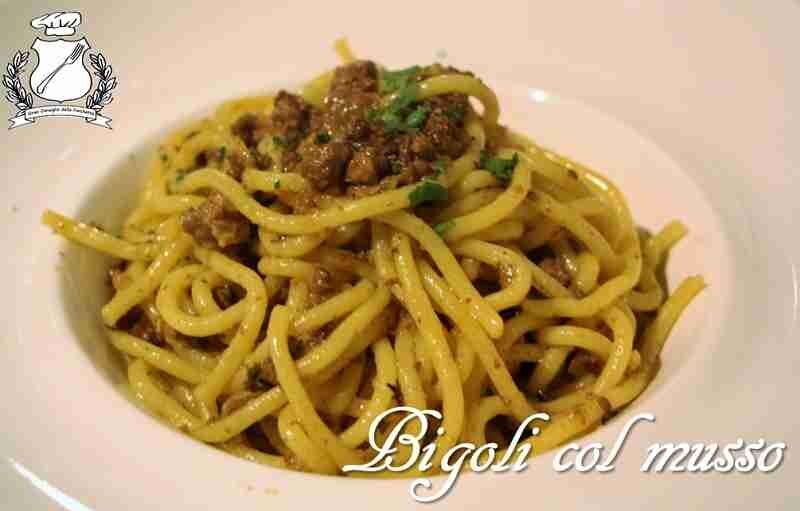 Bigoli col musso (rag d’asino)