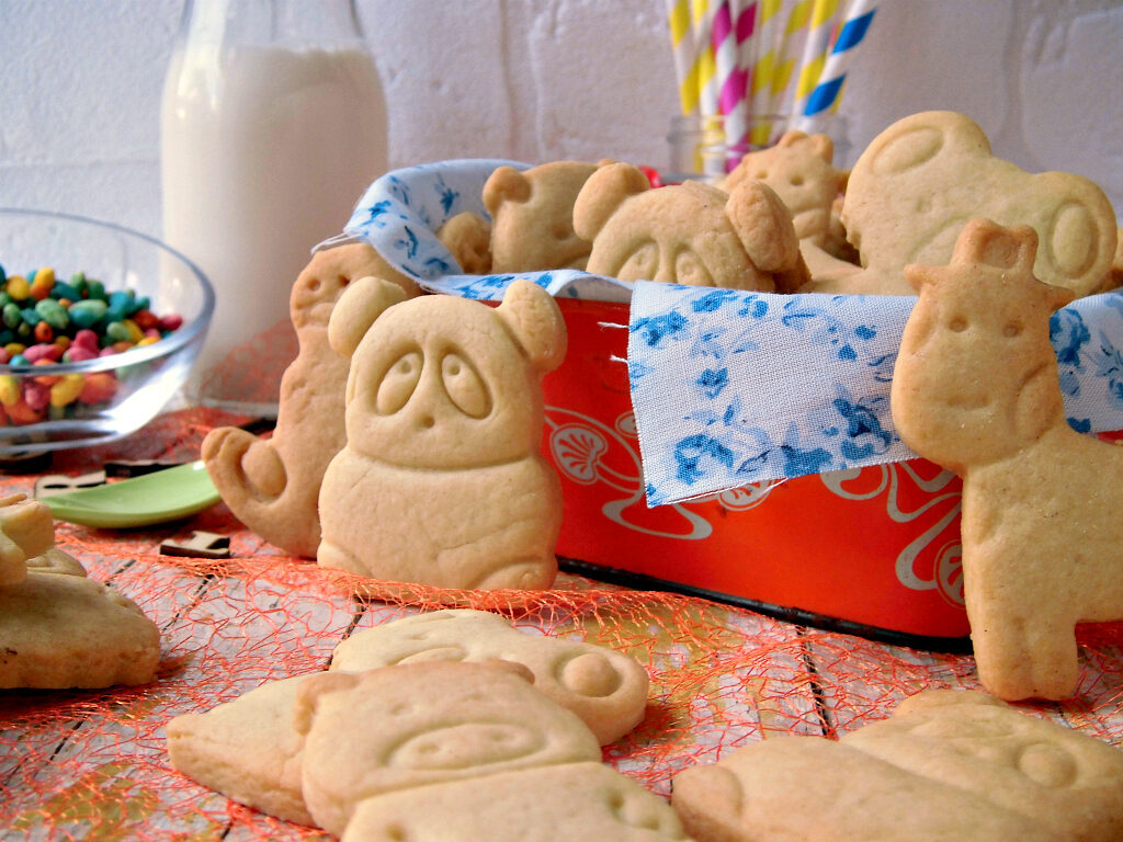 Biscotti a forma di animaletti