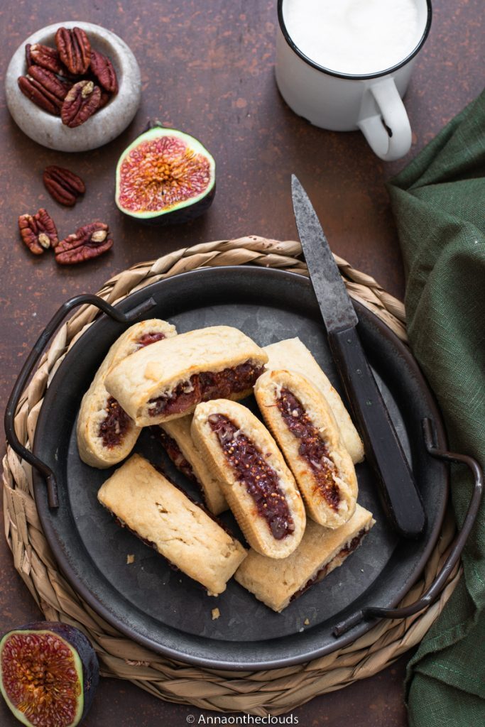 Biscotti ai fichi: ricetta senza burro e uova (biscotti settembrini)