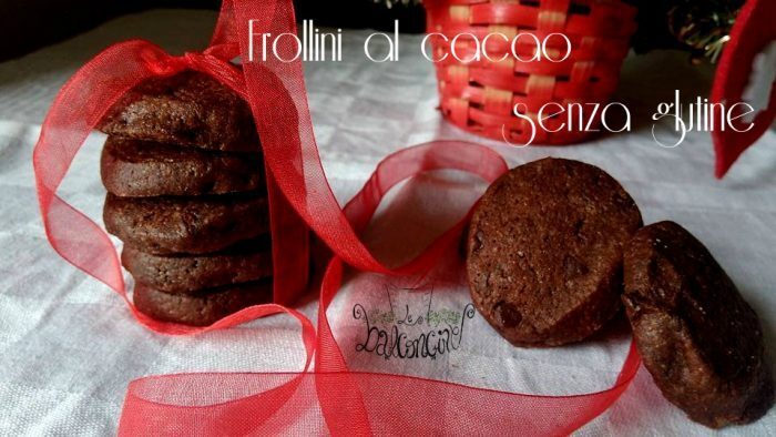 Biscotti al cioccolato senza glutine