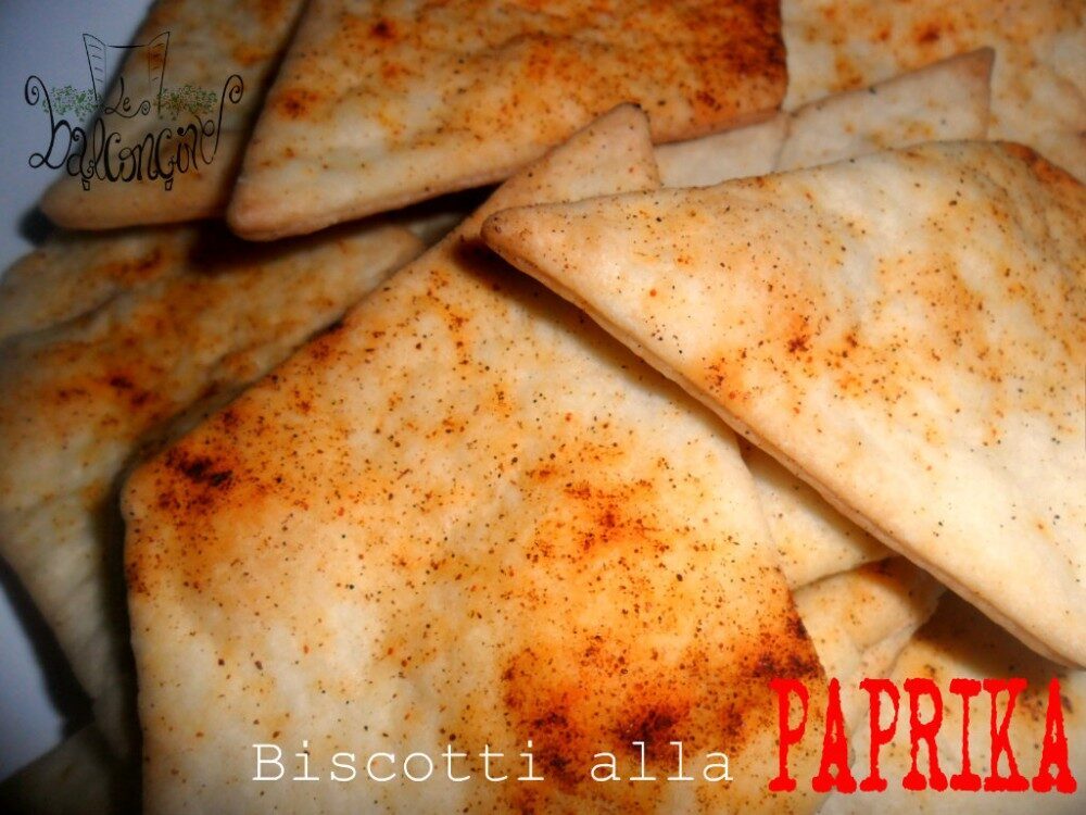 Biscotti alla paprika