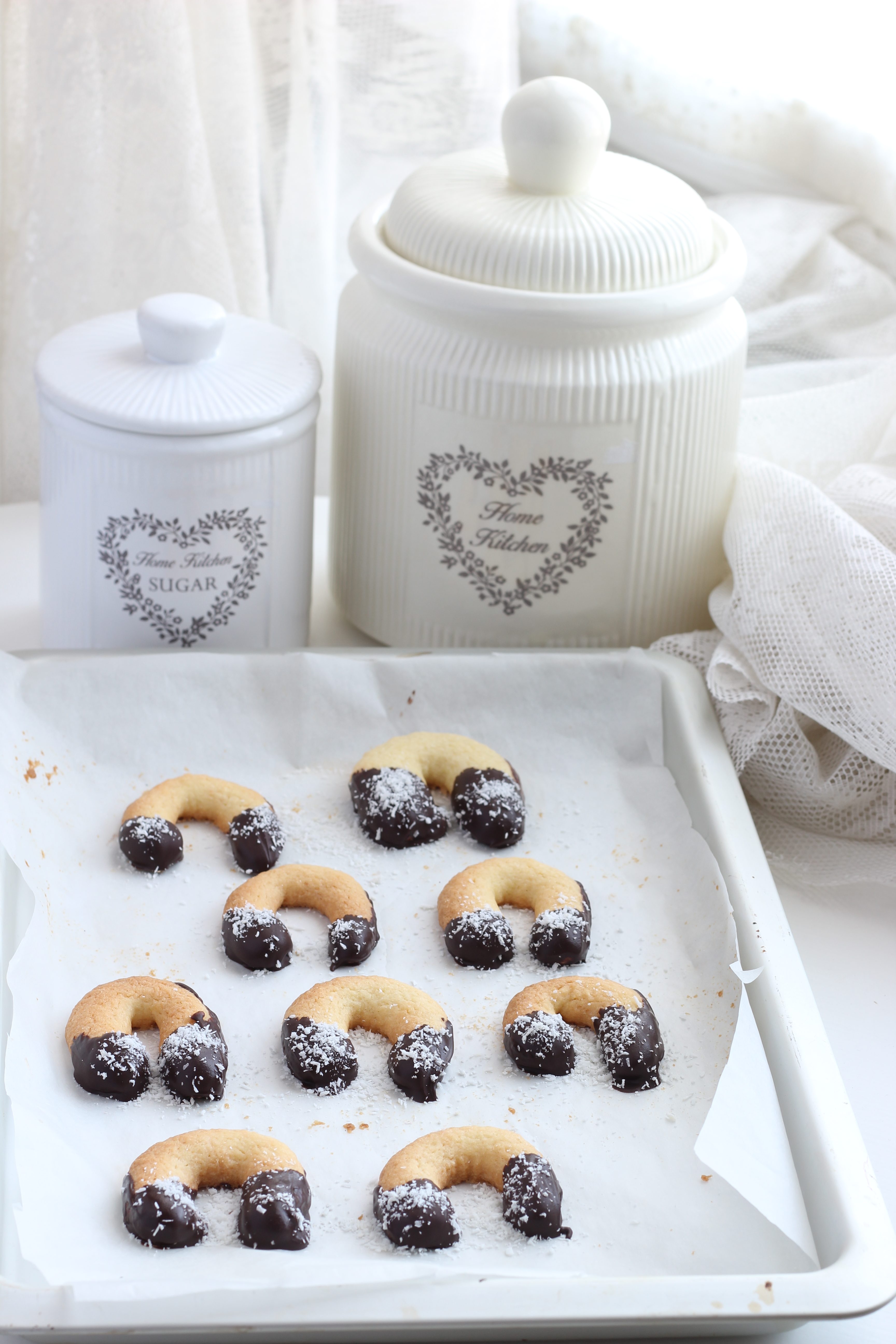 Biscotti cocco e cioccolato