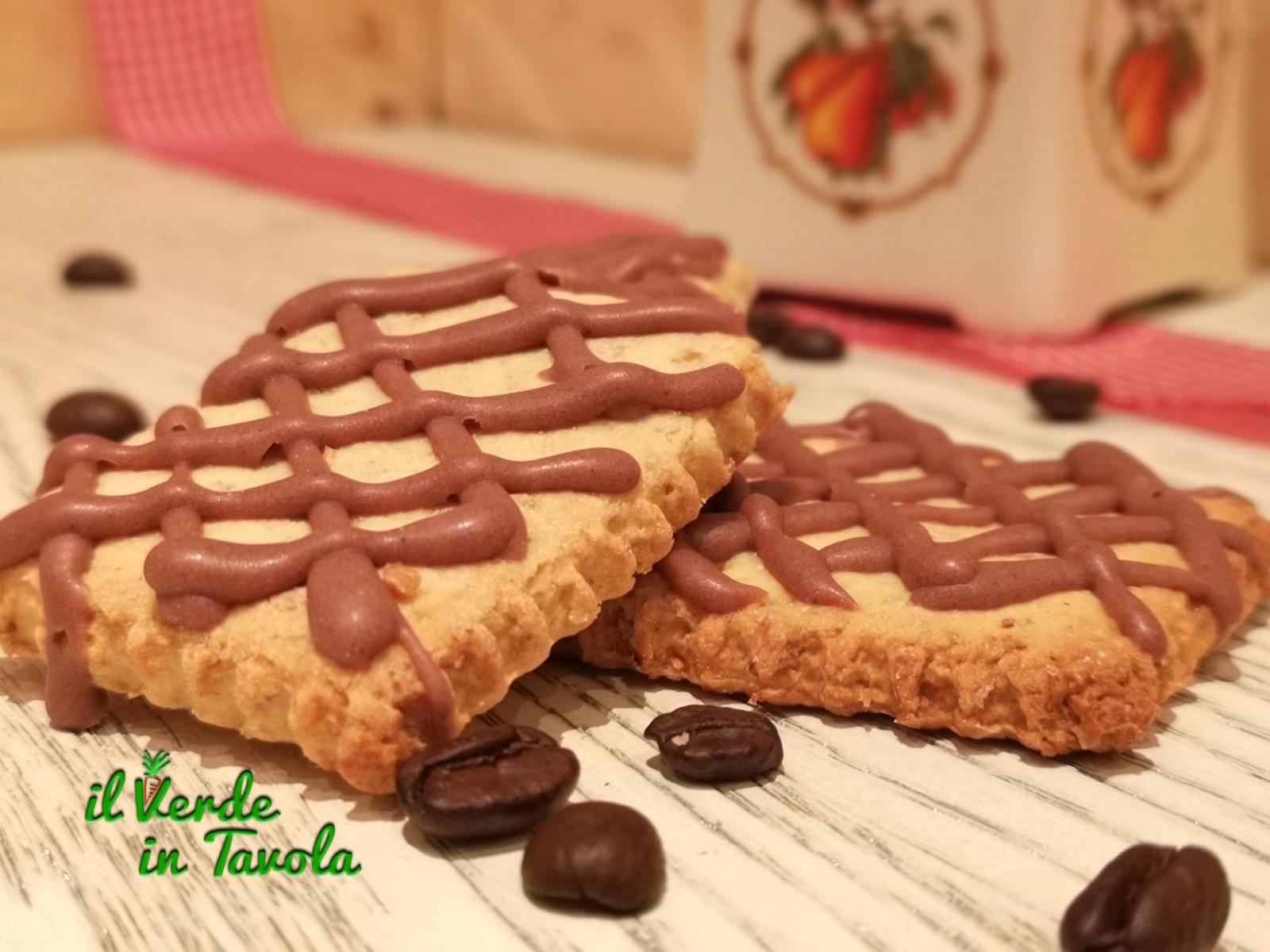 Biscotti di frolla integrale al caffè con lievito madre la ricetta