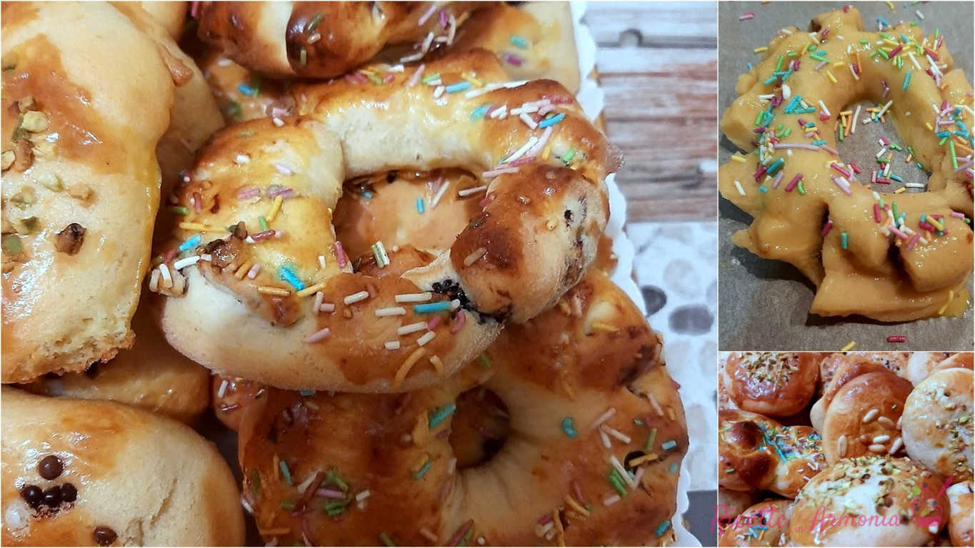 Biscotti di natale buccellati e al cucchiaio