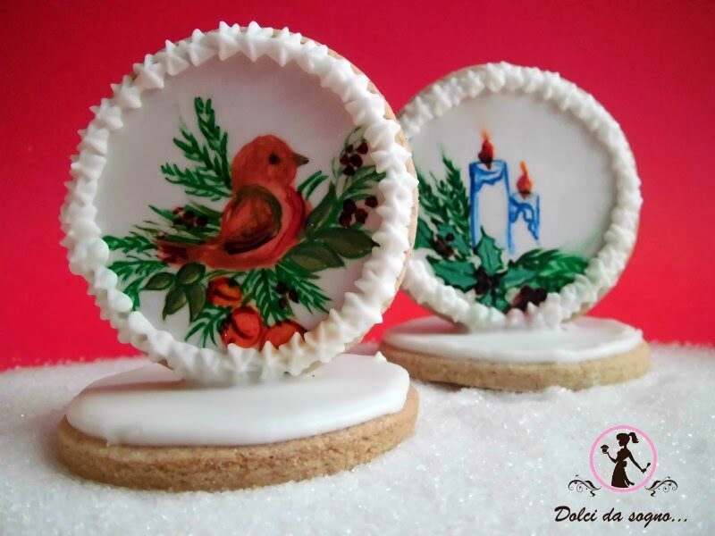 Biscotti dipinti in 3d