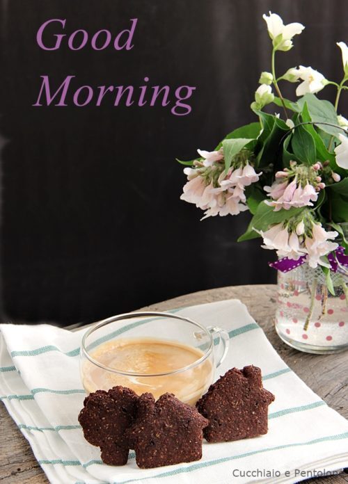 Biscotti integrali al cacao con frolla all’olio per mtc 56