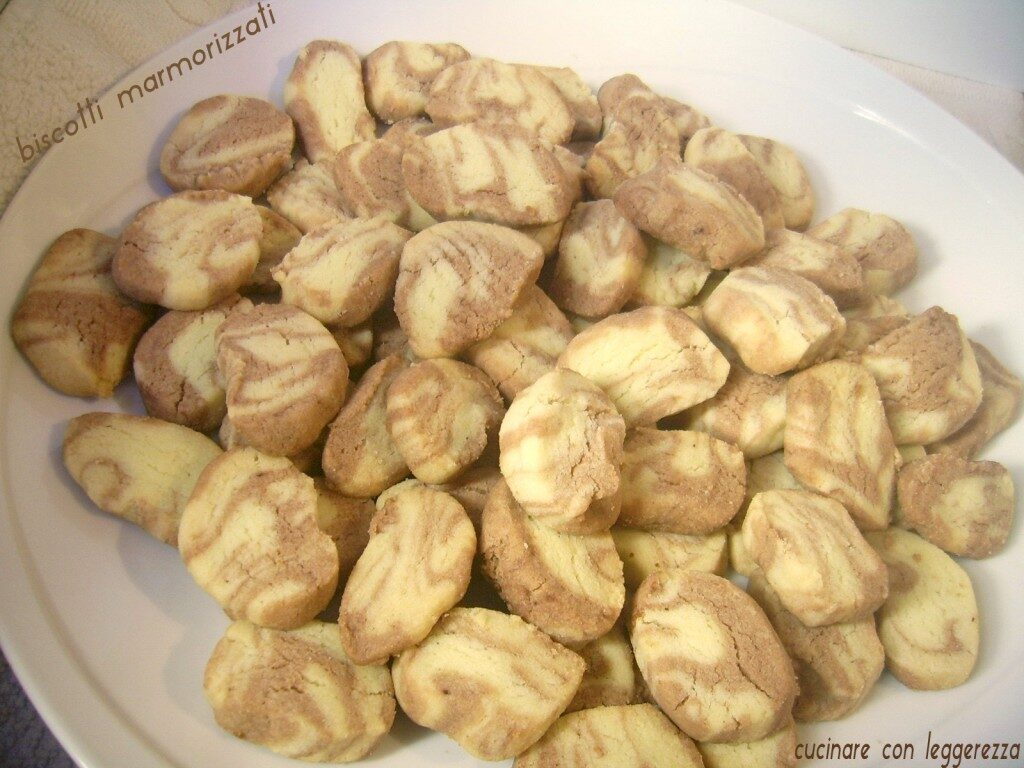 Biscotti marmorizzati