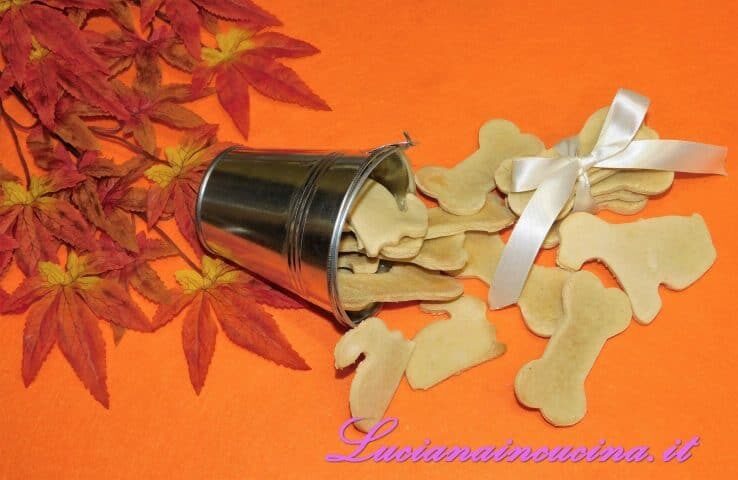 Biscotti per cani fatti in casa