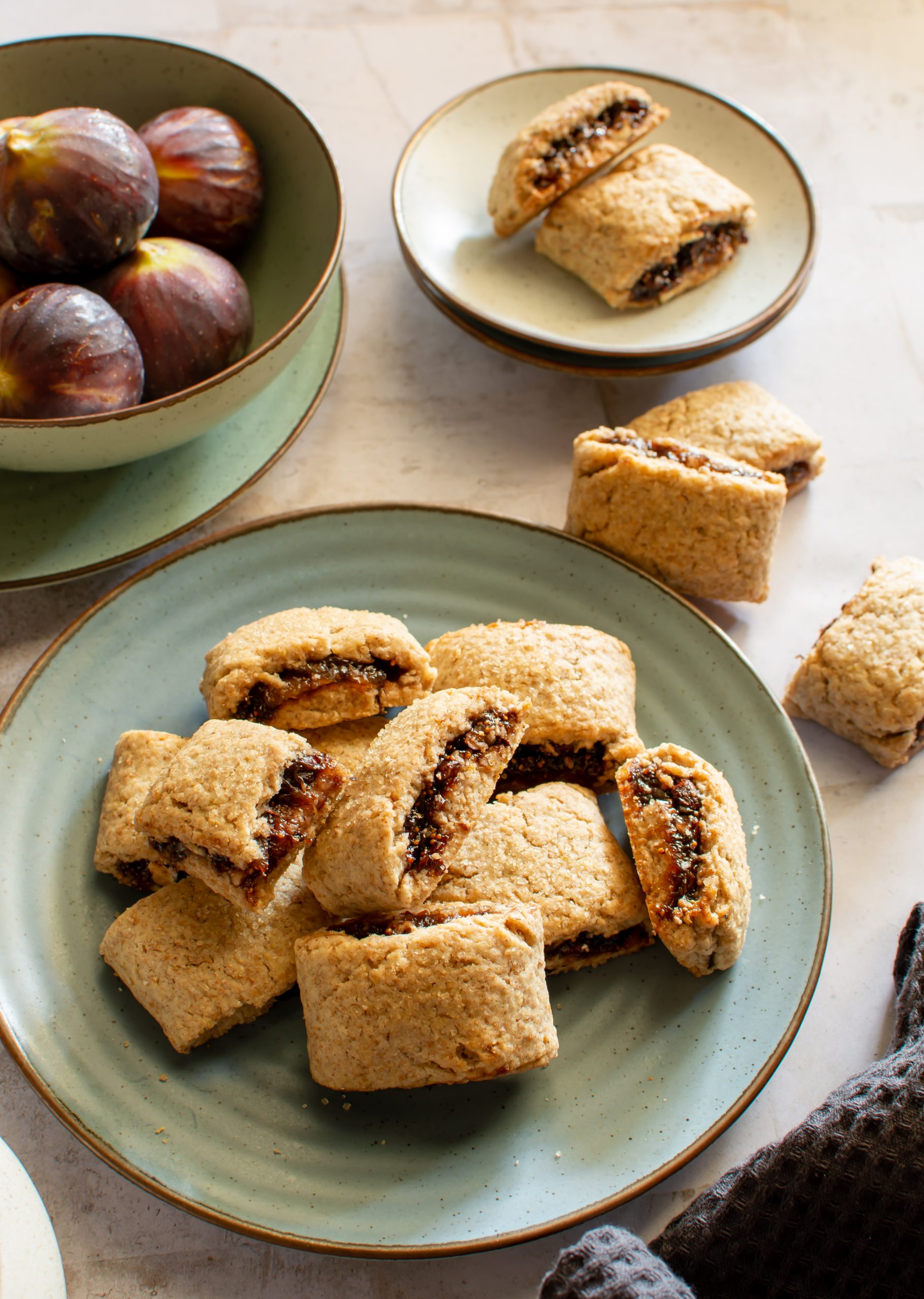 Biscotti rustici ai fichi