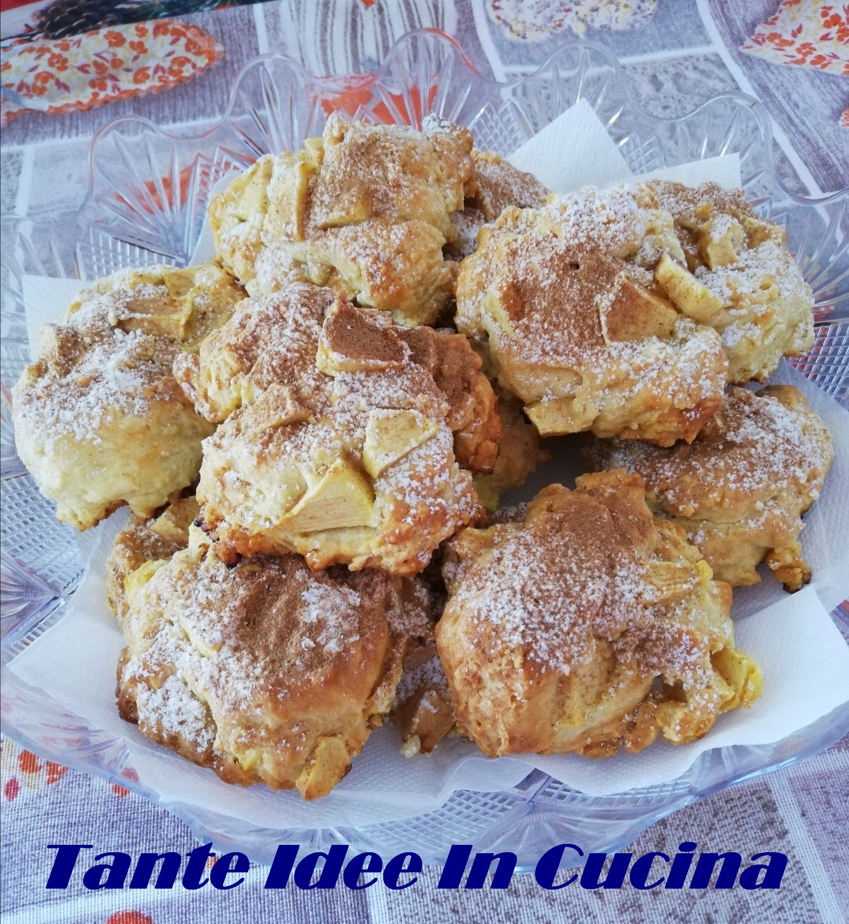 Biscotti rustici alle mele